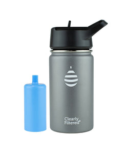 Clearly Filtered: Glass Filtered Water Bottle