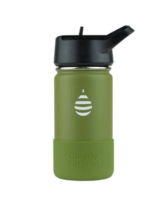 Clearly Filtered: Junior Insulated Stainless Steel Filtered Water Bottle