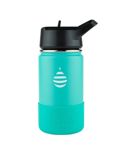 Clearly Filtered: Junior Insulated Stainless Steel Filtered Water Bottle