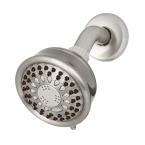 5-Spray Low Flow Fixed Shower Head in Brushed Nickel (or Chrome)
